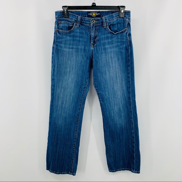 Lucky Brand Denim - Lucky Brand Easy Rider Five Pocket Straight Jeans